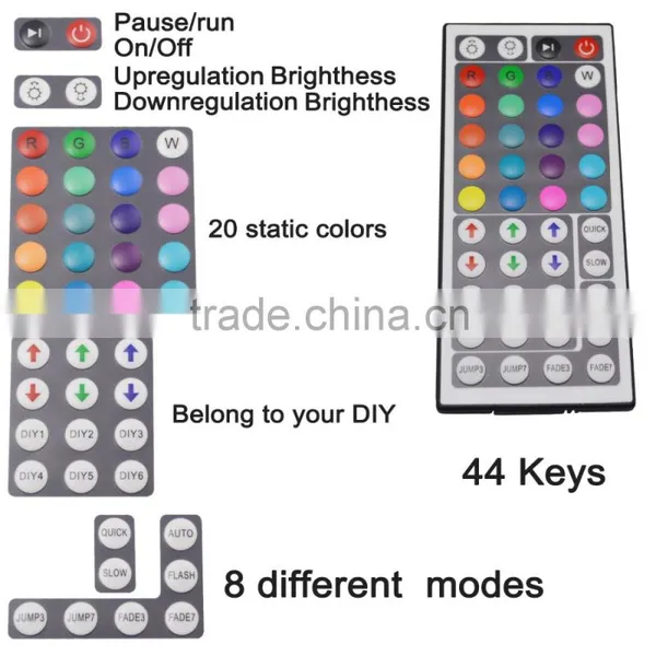 RGB LED Battery Powered Flexible Strip Light Smd5050 photo-2