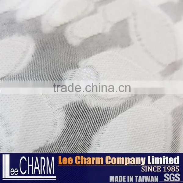 Metallic Petals Pattern Fashion Apparel Jacquard Fabric photo-4