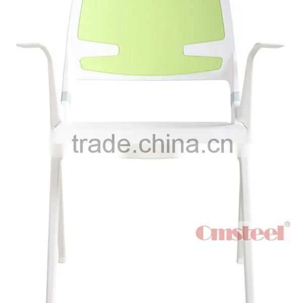 Stackable Outdoor Chair, PP Stackable Coffee Chair