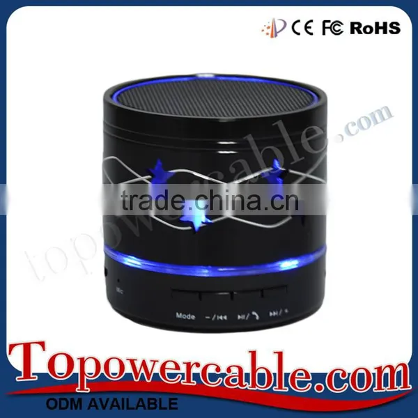 Factory Price For Samsung J8 Wifi Speaker Bluetooth Speaker With Led Shining Light For LG Smart Phone photo-3