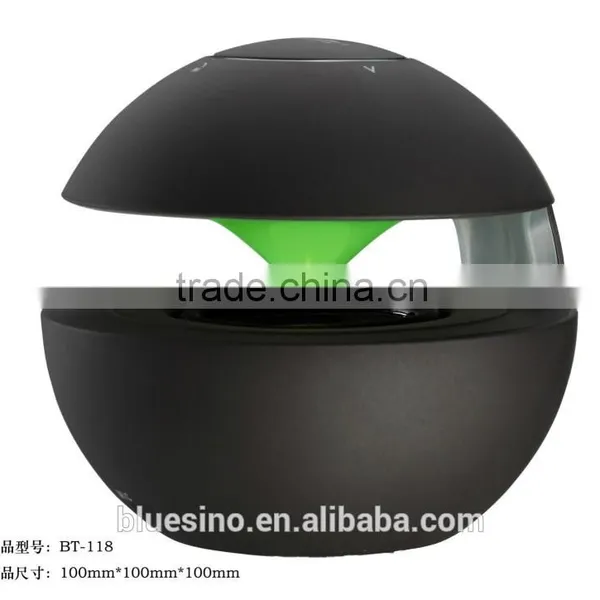 2014 Hot Selling Mini Round Bluetooth Speaker With Handsfree photo-3