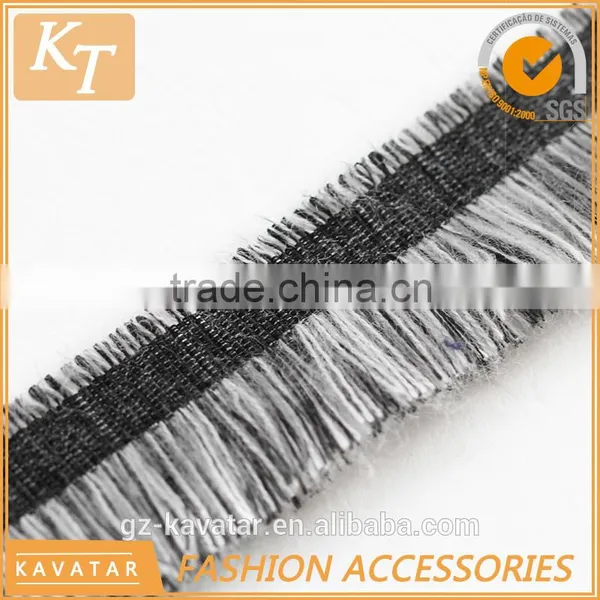 35mm Width Hot Selling Cotton Brush Trim photo-2