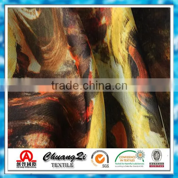 2016 Digital Fabric Textile 100% Polyester Silk Chiffon Printed Fabric Wholesale Quality Choice photo-5