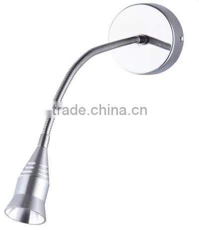 Bathroom Wall Light Led Lighting Fixtures Warm White Silver Black With On/off Switch photo-5