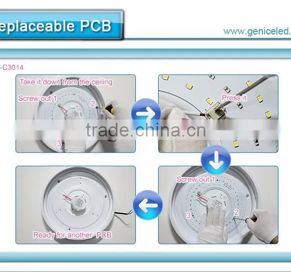 China 2016 New Products Led Home Lights Indoor Light 10-20w White Round Lights photo-5