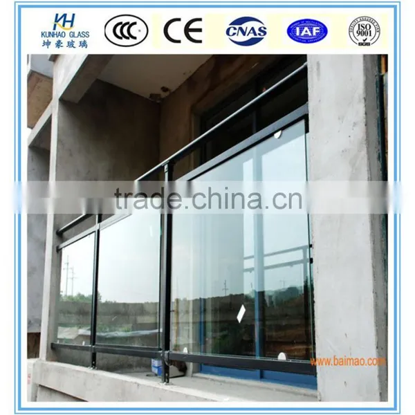 Balcony Tempered Glass Double Glazed Glass Panels photo-2
