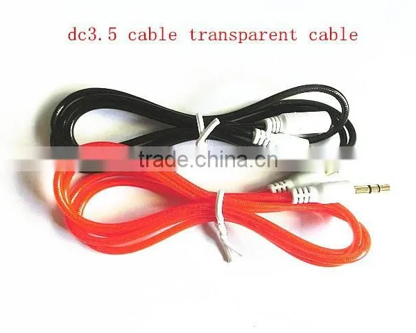 DC3.5 Transparent Cable Data Link Six Colors photo-2