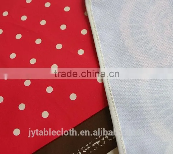 Primitive PVC Compound Non-woven Fabric Tablecloth photo-5