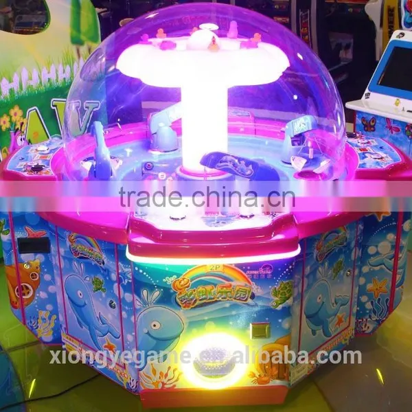 Toy Claw Machine Rainbow Paradise Coin Operated Mini Vending Machine photo-4