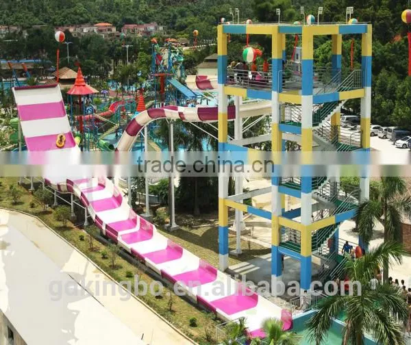 Huge Soaring Cyclotron Slide of Water Park Equipment