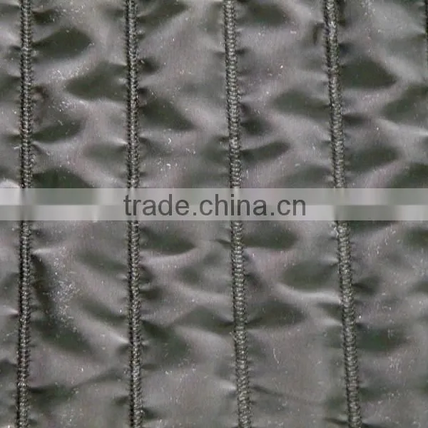 Stripe Quilted Embroidery Fabric,polyester Padded Quilted Fabric photo-4