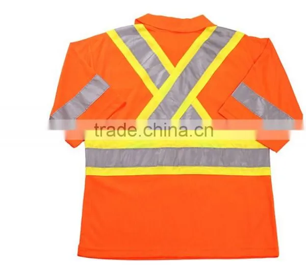 Safety Shirt hi Vis Shirt Reflective Work Shirts Dri Fit Reflective Shirt photo-3