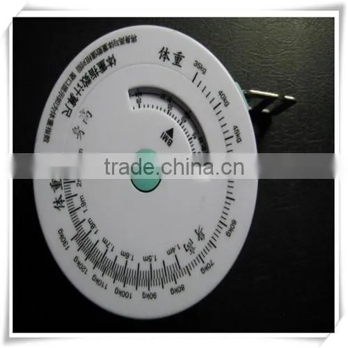 2016 new measuring health tool tailor sewing clothes measure tape/flexible ruler 150CM with calculator for promotion HW05010