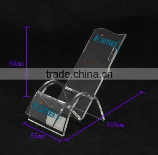 Acrylic Display Factory Clear Custom Shaped Mobile Phone Display photo-4