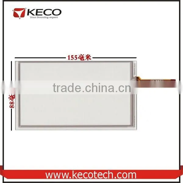 6.2" Universal 4 Wire Resistive 155*88 155*88mm TM062RDH01 Touch Glass Digitizer Screen