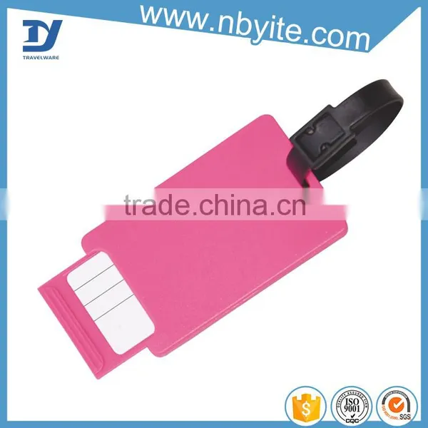 Wholesale Custom Design High Quality Hard Plastic Luggage Tag Name Tag for Promotion photo-2