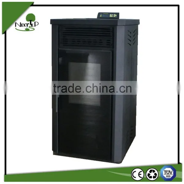 Pellet Stove With Double Black Glass Door