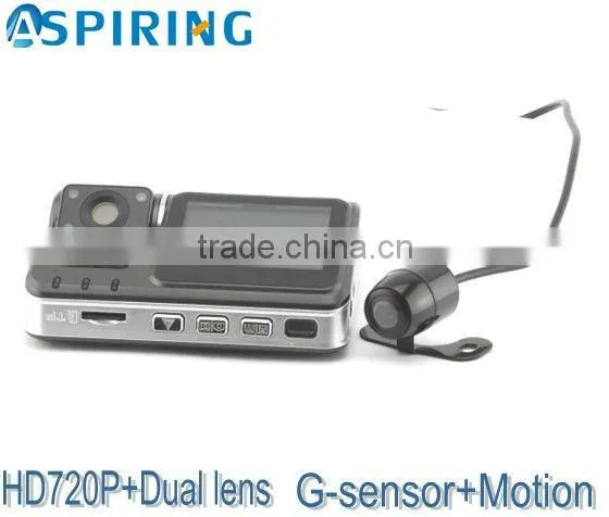2 Channel Car Black Box Dvr Car Camera