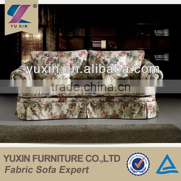 Hot Sale Prinrte Design Folding Upholstered Sofa Bed With Mattress photo-3