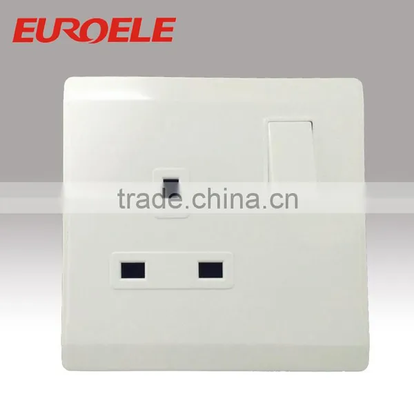U-011 UK Standard One Gang 13A Switched Socket Single Pole/double Pole