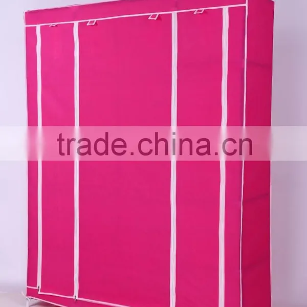 Modern Bedroom Steel Wardrobe, Single Clothing Storage Wardrobe photo-3
