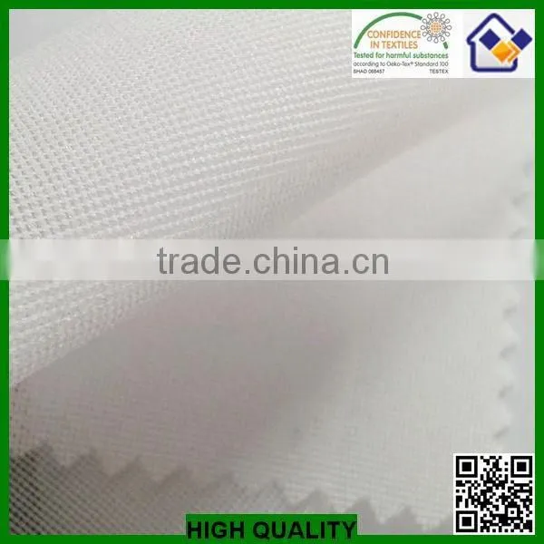 PA/PES Warp Knit Woven Fusible Interlining/adhesive Interfacing/entretela/TELA photo-2