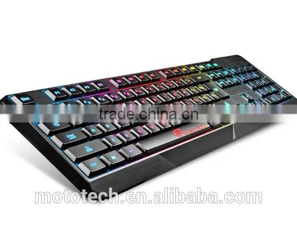 Gaming Keyboard With 7 Colors Backlight Led photo-4