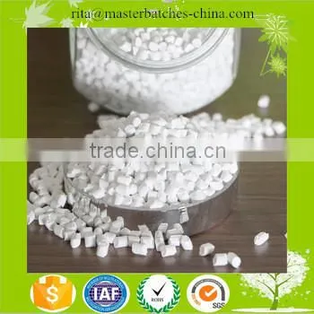 HDPE/LDPE/LLDPE White Masterbatch for Making Packaging Film and Plastic Bag photo-5