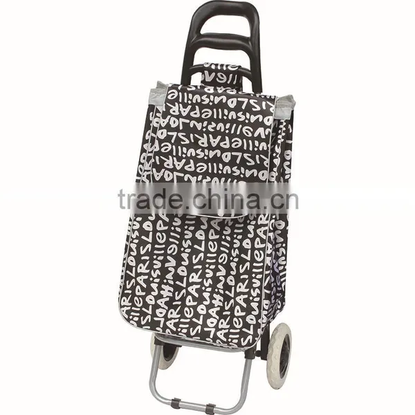 Custom Foldable Vegetable Shopping Trolley Bag With Large Capacity photo-2