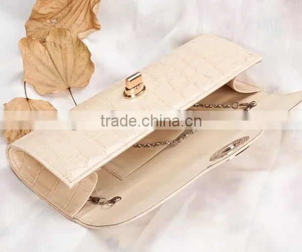 Fashion Croco PU Handbag Evening Bag photo-5
