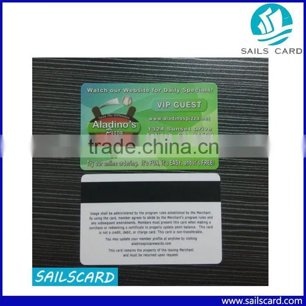 Free Design Plastic VIP Cards / PVC Business Card Printing Service