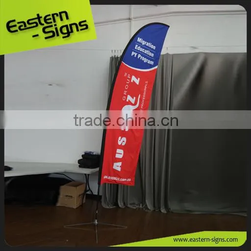 Quick Install Aluminium Poles Feather Banners In China photo-3