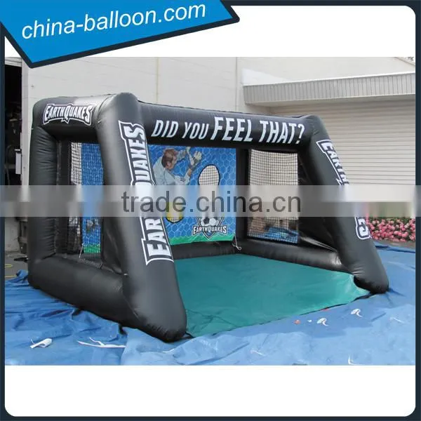 Giant Cube Inflatable Soccer Shooting,inflatable Soccer Dart Game for Outdoor Play photo-2