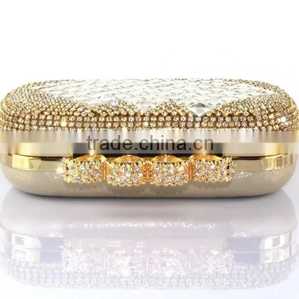 Latest Fashion Women Clutch Bags Box Clutch Evening Bag Crystal Clutch Bag photo-4