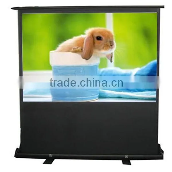 business or advertising display 80 inch 100 inch floor screen