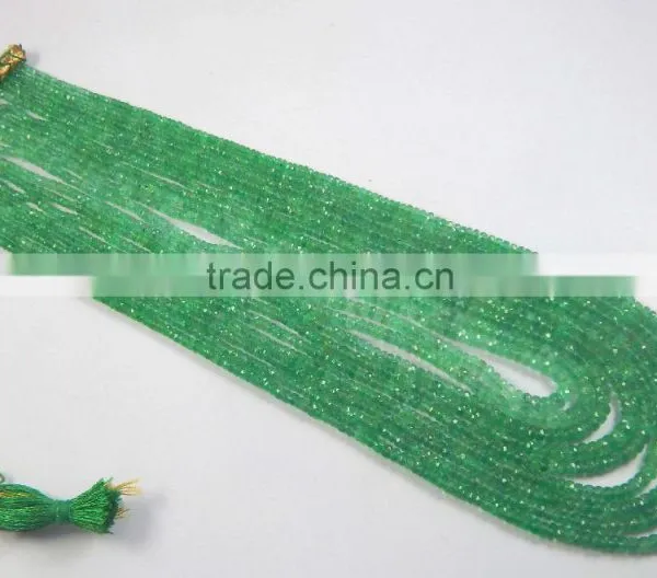 Natural Emerald Natural Zambian Emerald Beads Necklace photo-4