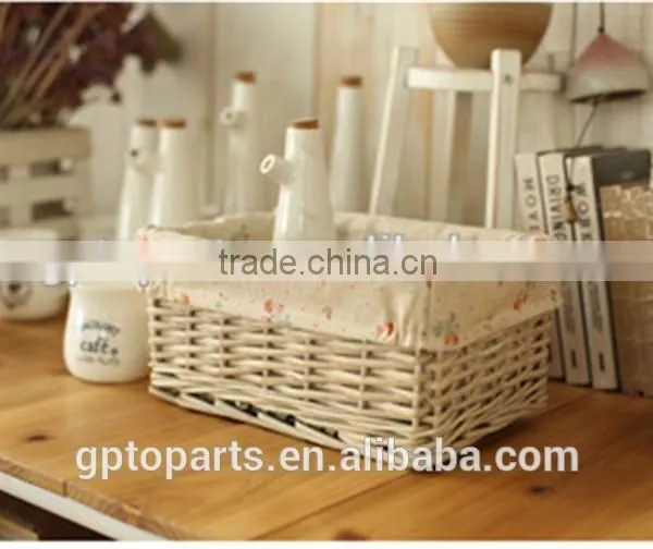 Wholesale New Desigh Wicker Baskets for Wedding Home Decoration Willow Basket photo-3