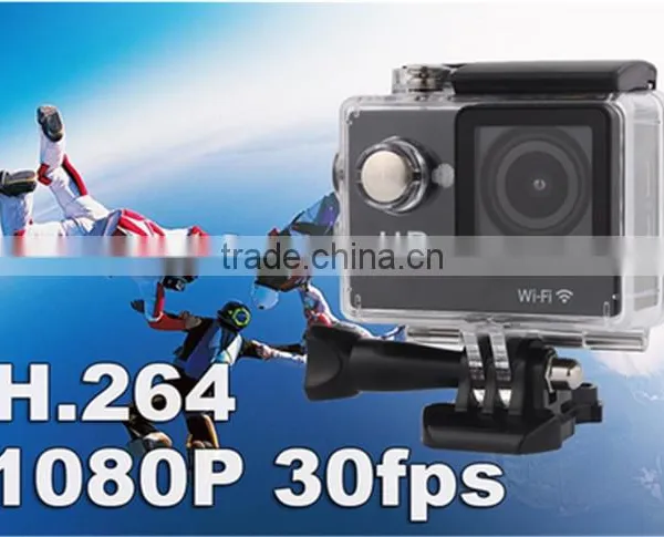 W9 12MP HD 1080P 30fps Sports Camera 2.0 Inch LCD Screen Waterproof Action Camera Mini DV Built-in Wifi photo-6