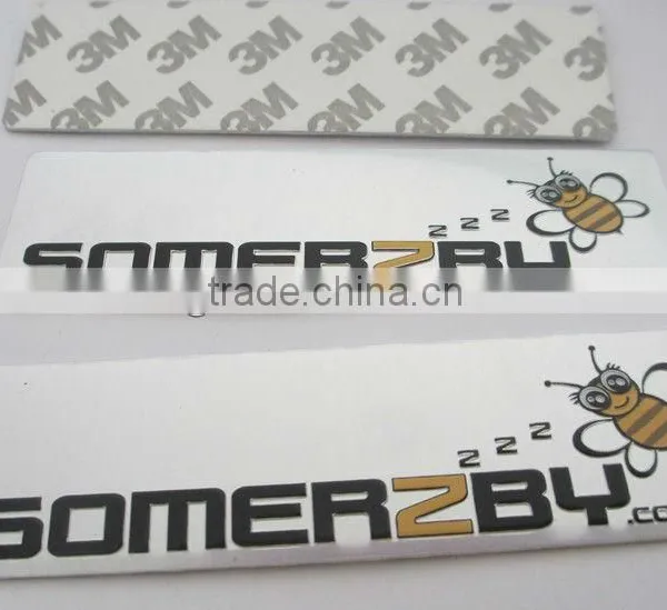 Custom Furniture Label, Aluminum Sticker