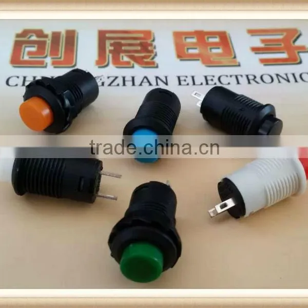 PUSH BUTTON SWITCH/2A 250V/4A 125V(CZ805-025) SWITCH,mini Round Style Push Button Switch photo-5
