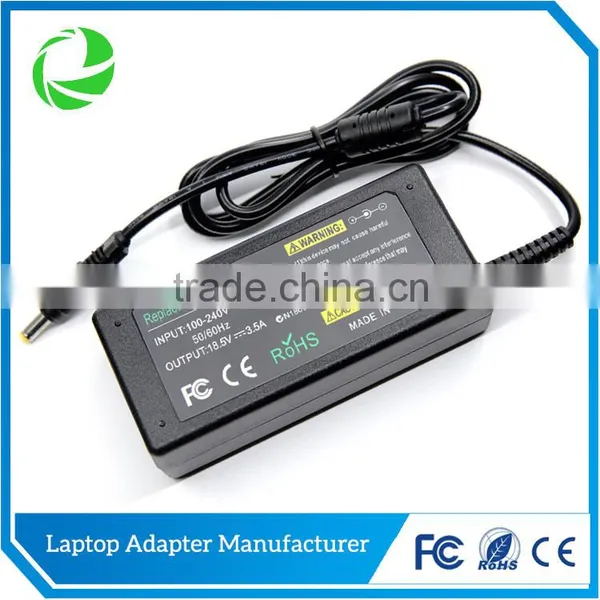 65W Laptop Power Adapter for HP 18.5V 3.5A Universal Laptop dc Wholesale Charger Notebook Power Supply Portable Laptop Charger photo-2