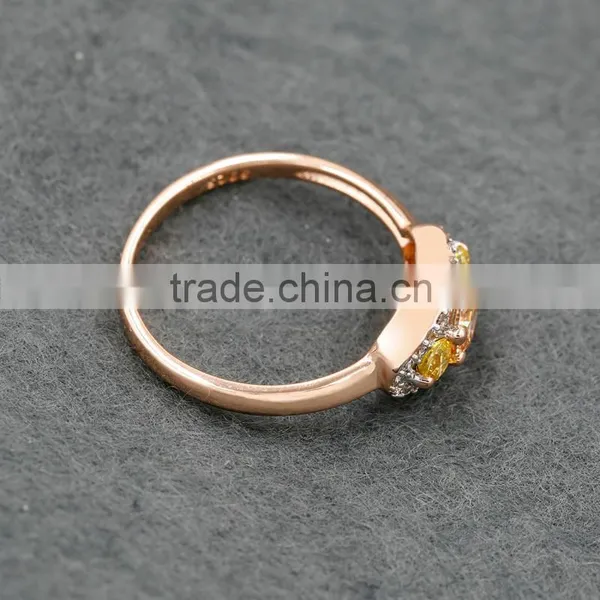 14K Gold Vermeil Sterling Silver Two Tone Plating Daisy Flower Ring photo-3