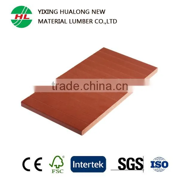 Exterior WPC Decorative Wall Panel Anti-UV Wood Plastic Composite Wall Cladding photo-5