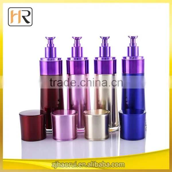 China Good Quality Arcylic Material Unique Shape Fancy 100ML Cosmetic Bottle photo-6