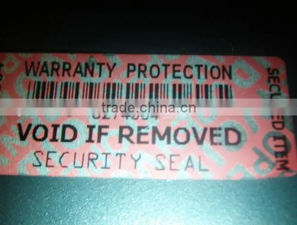 High Quality PET Security Label photo-4