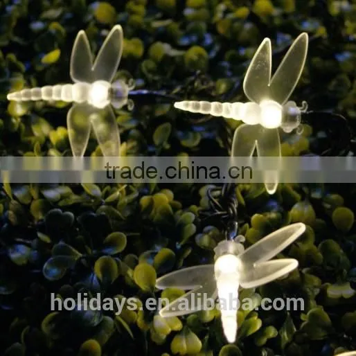 10M 100 LED Warm White Dragonfly Fairy Garden Solar Light photo-3