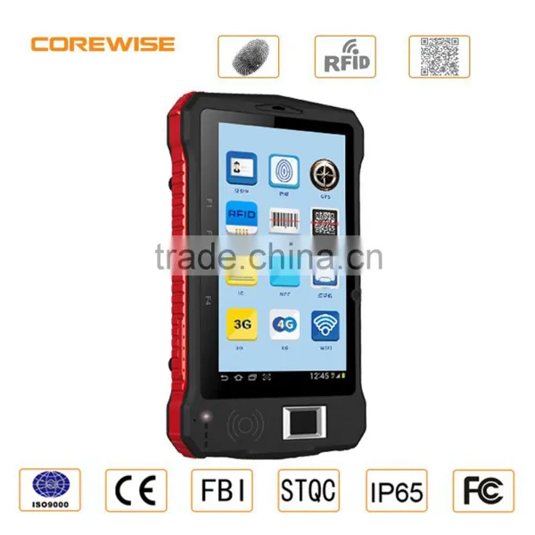 Android Rfid Rugged Tablet With Biometric Fingerprint Attendance Machine for Witness Transcripts Management photo-2