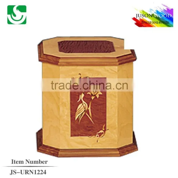 Oak Lower Device Selected Wholesale Wooden Urn