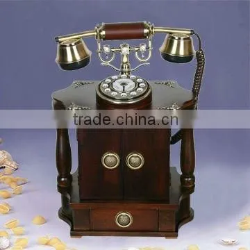 Wooden Box Antique Home Phones