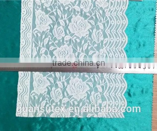 Embroidery Fancy Tulle Elastic Lace Trim for Lingerie Ladies Underwear photo-4